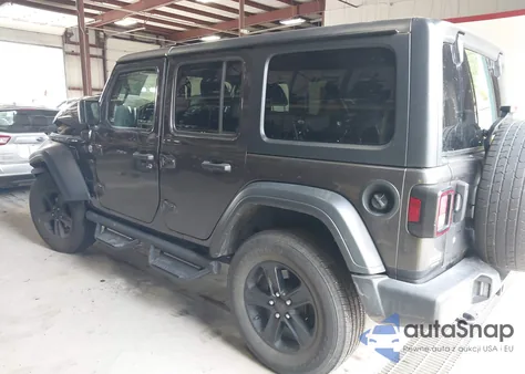 2020 Jeep Wrangler Unlimited Sport Altitude 4X4 из США, поврежденный, VIN 1C4HJXDN0LW200151
